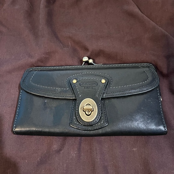 Coach | Bags | Vintage Coach Legacy 65th Anniversary Black Leather